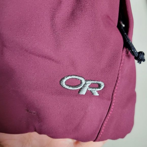 Outdoor Research Ladies Light Jacket in Burgundy Sz M - Picture 9 of 14